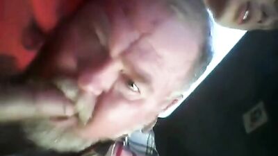 Twink Face Fucking Older Man: Amature Oral Father and Step Son