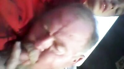 Twink Face Fucking Older Man: Amature Oral Father and Step Son