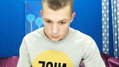 The Most Handsome Guy Returns: Blond Amateur Boys Solo Adventure