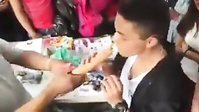 Birthday Boy Condom Seduction - Amateur Solo