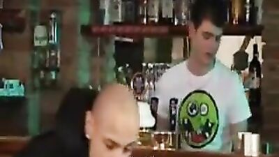 Barkeeps Secret Fetish: Bareback Action!