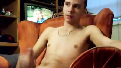 Gay Porn Web-Cam Solo for a Friend