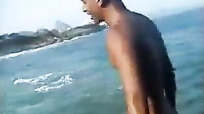 Black Fun Naked around his friends XXX