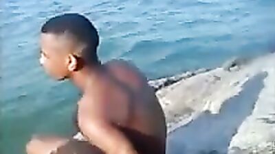 Black Fun Naked around his friends XXX