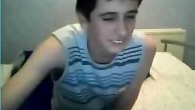 Whipping Rodgers Cock Web-Cam Fun Handjob!