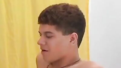 Gay Bareback Action - Sweet Guy Gets Pounded!