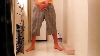 Waiting for laundry Amateur Web-Cam Solo Dirty Lingerie Striptease A Hot Gay Porn Video!