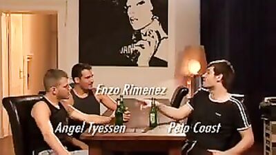 Hot Threesome Action - Really Hot Men!