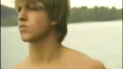 GayPornFantasy: Young Blond Welcomed by Two Locals