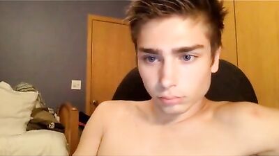 Hairy Twink Web-Cam Fun: Solo Edition!