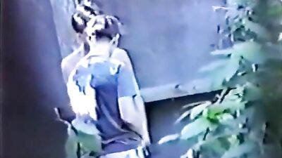 Two Spy Twinks: Exposed Amateur Outdoor Handjobs!