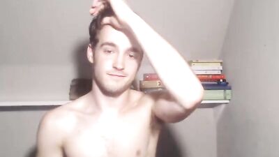 Hot Boy by cam: Amateur Solo Handjob