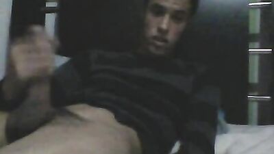 Gay Porn - Alone in Room Desire: A Hot Handjob and Cumshot Affair