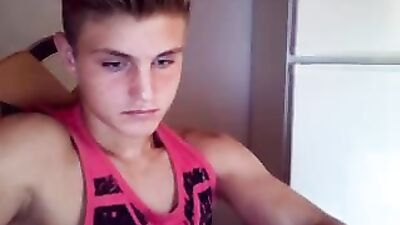 Cute Blond Boy Gets Ass-Played by Muscular Men!