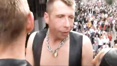 Gay Pride Fuck Fest - Big Cocks Public Outside