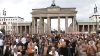 Gay Pride Fuck Fest - Big Cocks Public Outside