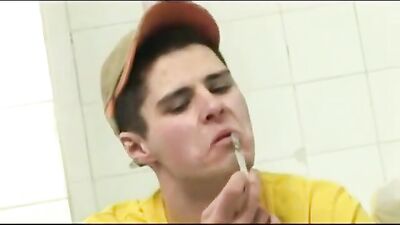 Punished for Smoking: Action Bareback