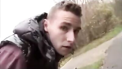 Paid to fuck in public - Hardcore Amateur Action Bareback.