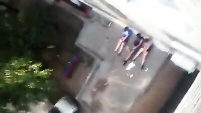 Gang of Boys Caught Jacking Off!