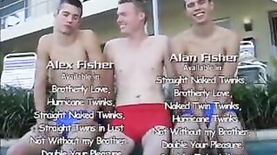 Gay Neighborhood Twins - Amature Action 01: A Sizzling Double-Penetration Adventure!