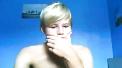 Gay Porn - Neighborhood Studs and the Blonde Web-Cam Boy!