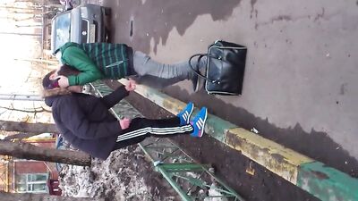 Friends on the street: The Ultimate Amateur Handjob Experience