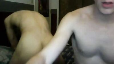 Roommates Webcam Show: Amateur Bareback Twink Action!