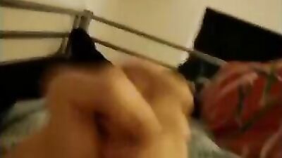 Alone on Bed Handjob Cumshot! - Alone on Bed is back with a bang!