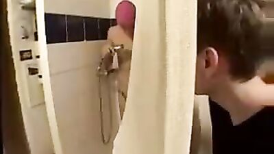 Sexual Thunderstorm: Shower Scene Action Gay Porn Video