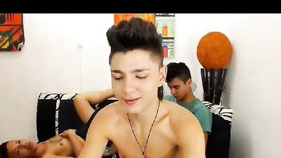 Latin Passion: Group Sex with Somente Novinos!