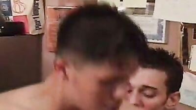 Charming Encounter Twinks: Preparation for Lessons and Fucking - Gay Porn Video