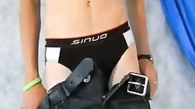 Antons Hot Body Exposed in Action Cum Shots Blond Boys!