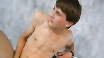 Antons Hot Body Exposed in Action Cum Shots Blond Boys!