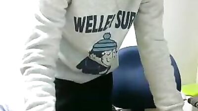 Sample his cock and ass! Asian Amature Solo Anal