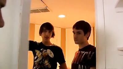 Double Stuffed: Two Young Bottoms Get Fully Fucked by a Big Dude