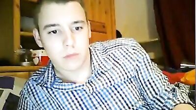 Gay Web-Cam Solo - Cum Shots on the Go!