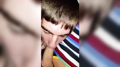Gay Car Blowjob: Amateur Oral Handjob - Upgraded Version