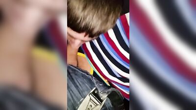 Gay Car Blowjob: Amateur Oral Handjob - Upgraded Version