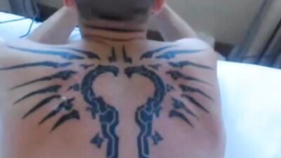 He Cums On His Friends Hot Ass: Gay Web Cam Group Orgy!