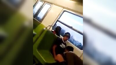 Gay Train Sex Adventure - Amateur Web-Cam Public Outside Experience!