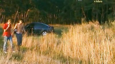 Young boys in the woods - Action packed bareback anal play!