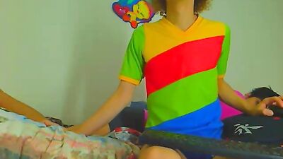 Two Smoothie Latino Boys Get Down & Dirty on Webcam!