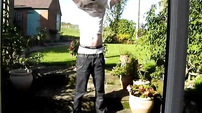 Garden Wanking Frenzy - Cum Shots & Public Outdoor Fun
