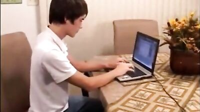 Got Caught Chatting: Action Gay Porn Video