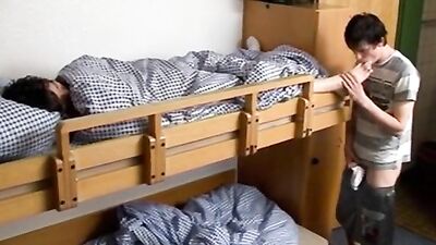 Gay Porn Bunk Bed Boys - Action Cum Shots Oral
