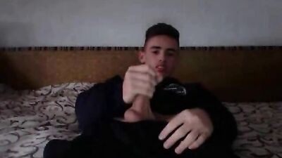 Big Cock Twink Spanking Show - Amateur Solo Action!