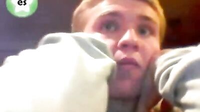 Young Smooth Boy Cumming on Cam