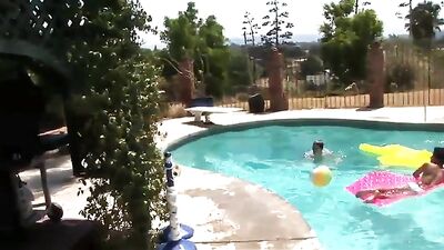 Pool Party Heat: Two Teen Twinks Get Down and Dirty