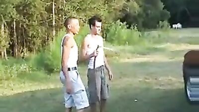 Gay Hoseplay: Action in the Garden!