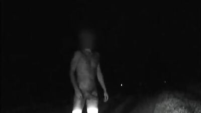 Outdoor Exhibitionist Cum Shots - Web-Cam Solo!